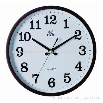 Wall Clock with Sweep, OEM Orders are Accepted, Customized Colors are WelcomeNew